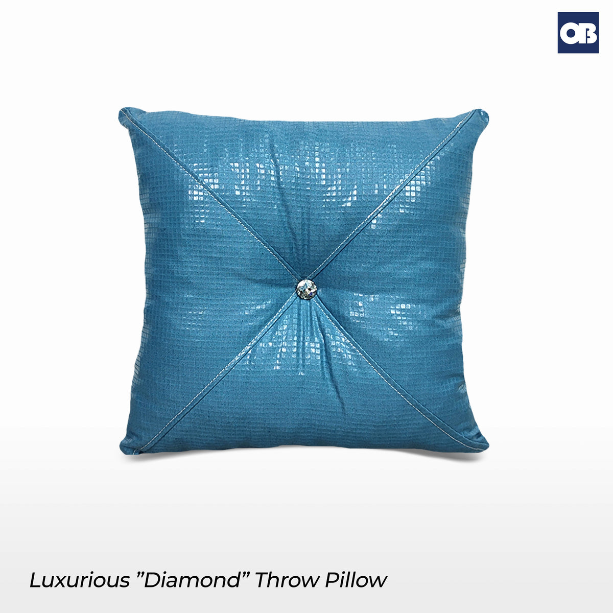 Diamond throw pillow hotsell