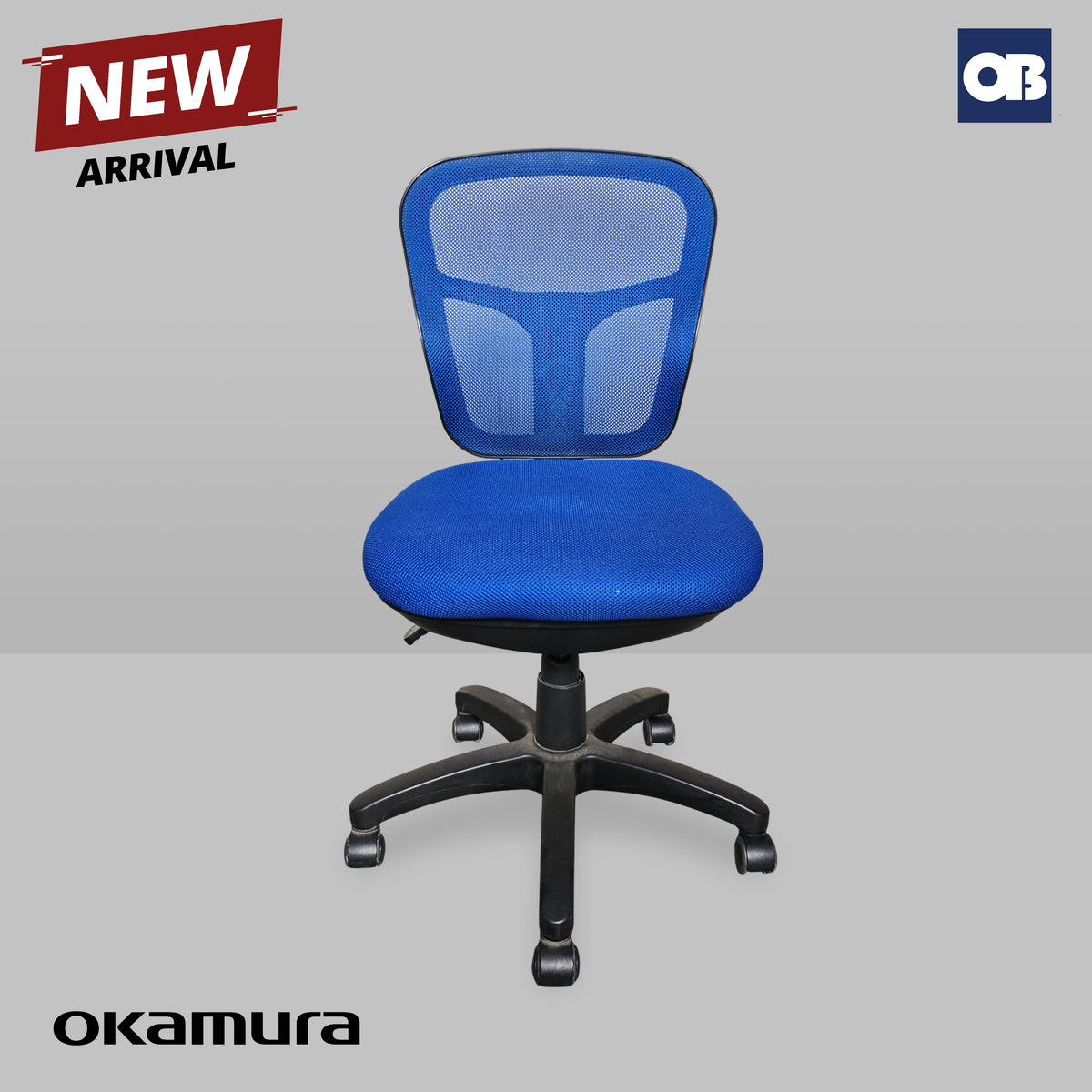 Okamura Swivel Chair – OfficeBusters Philippines