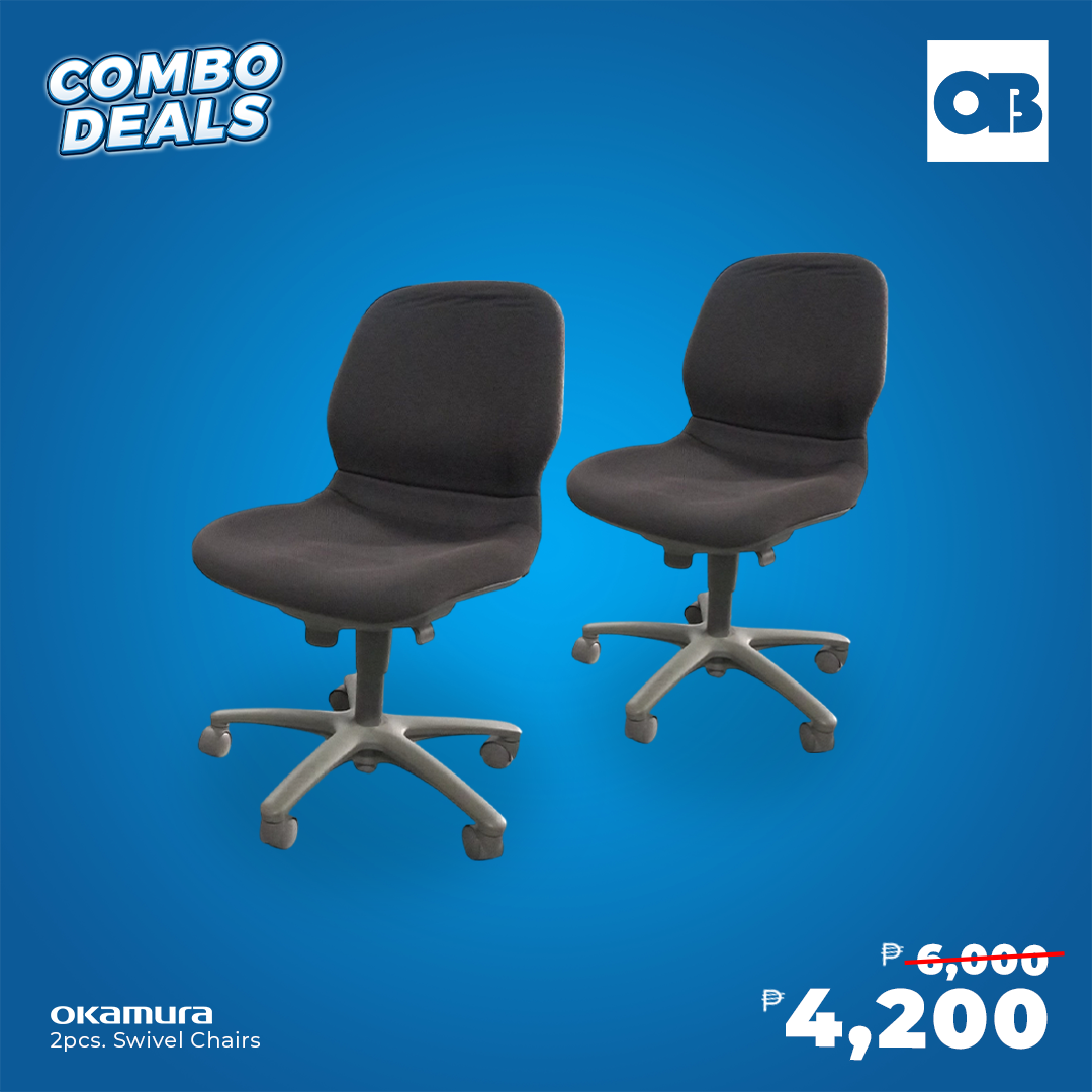 CD - Okamura Swivel Chair Set