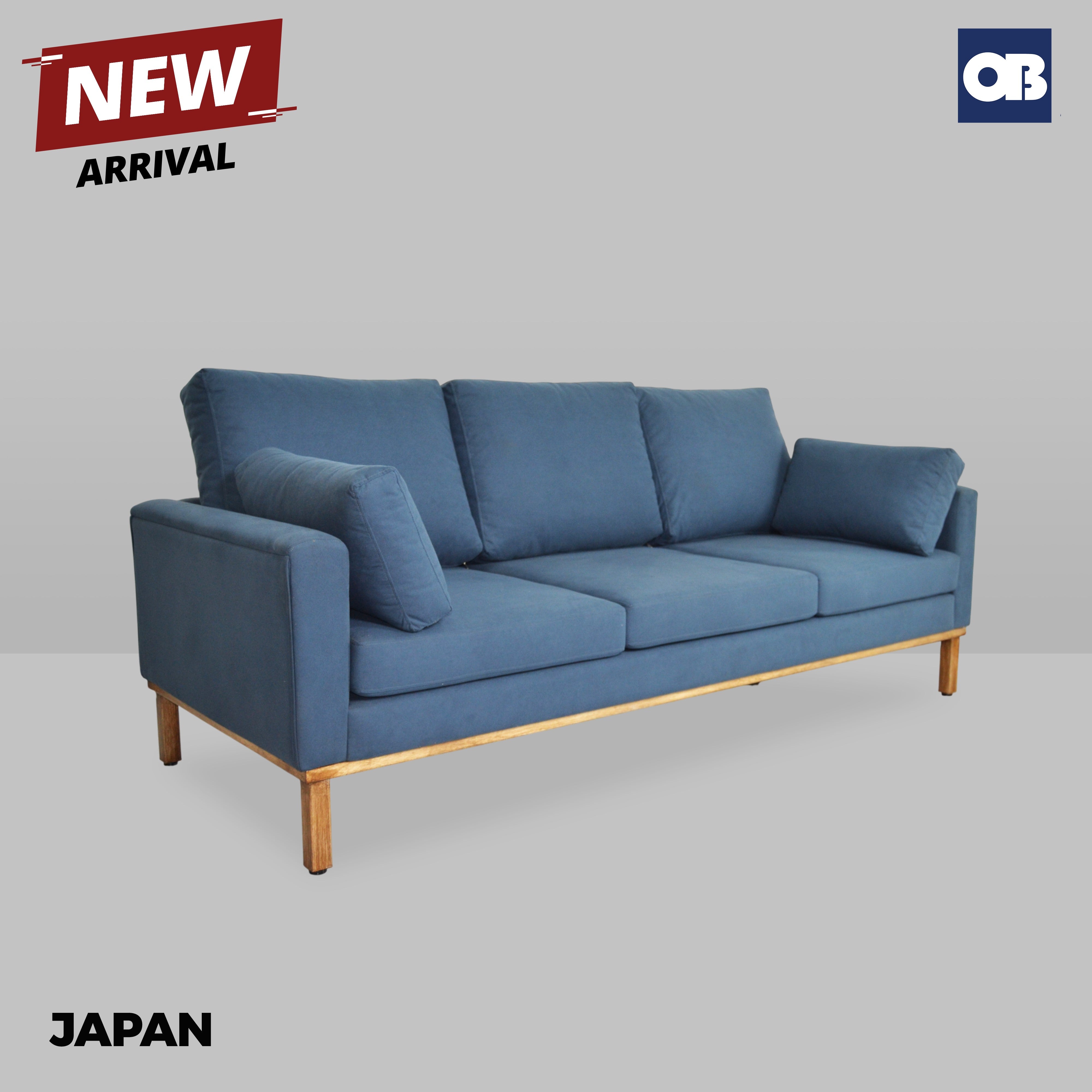 Japan 3 Seater Sofa