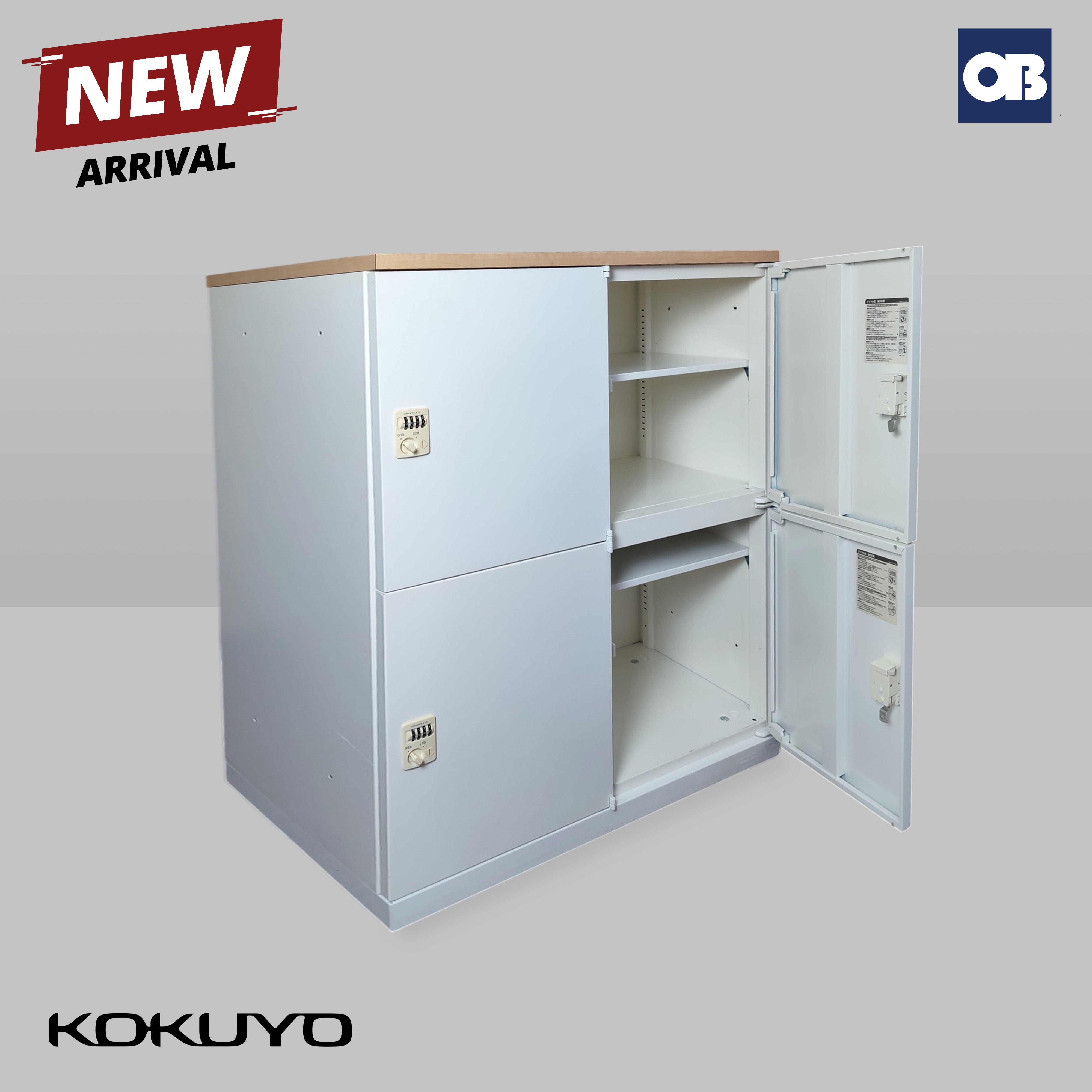 Kokuyo 4- Doors Locker Cabinet