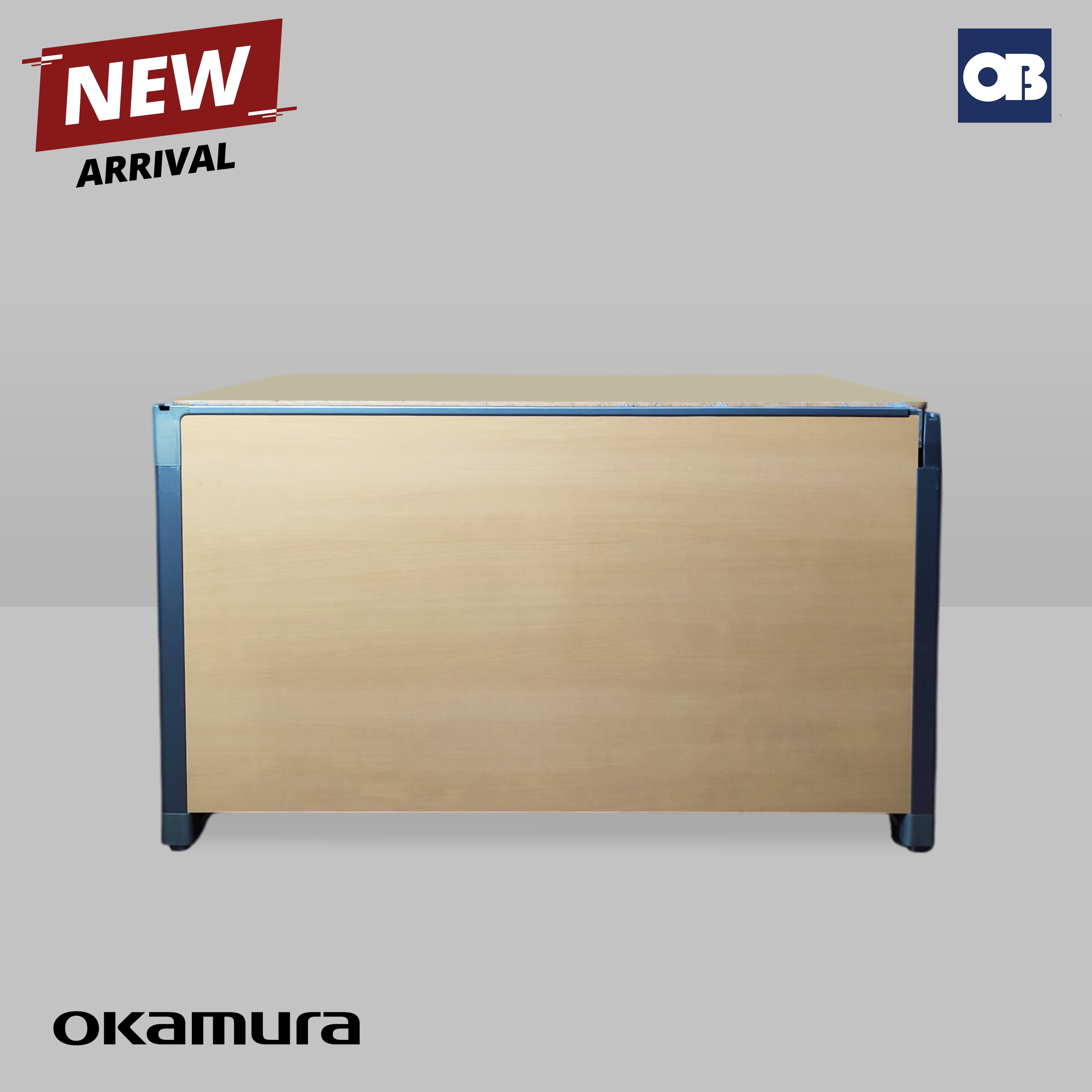 Okamura Flat Desk Table