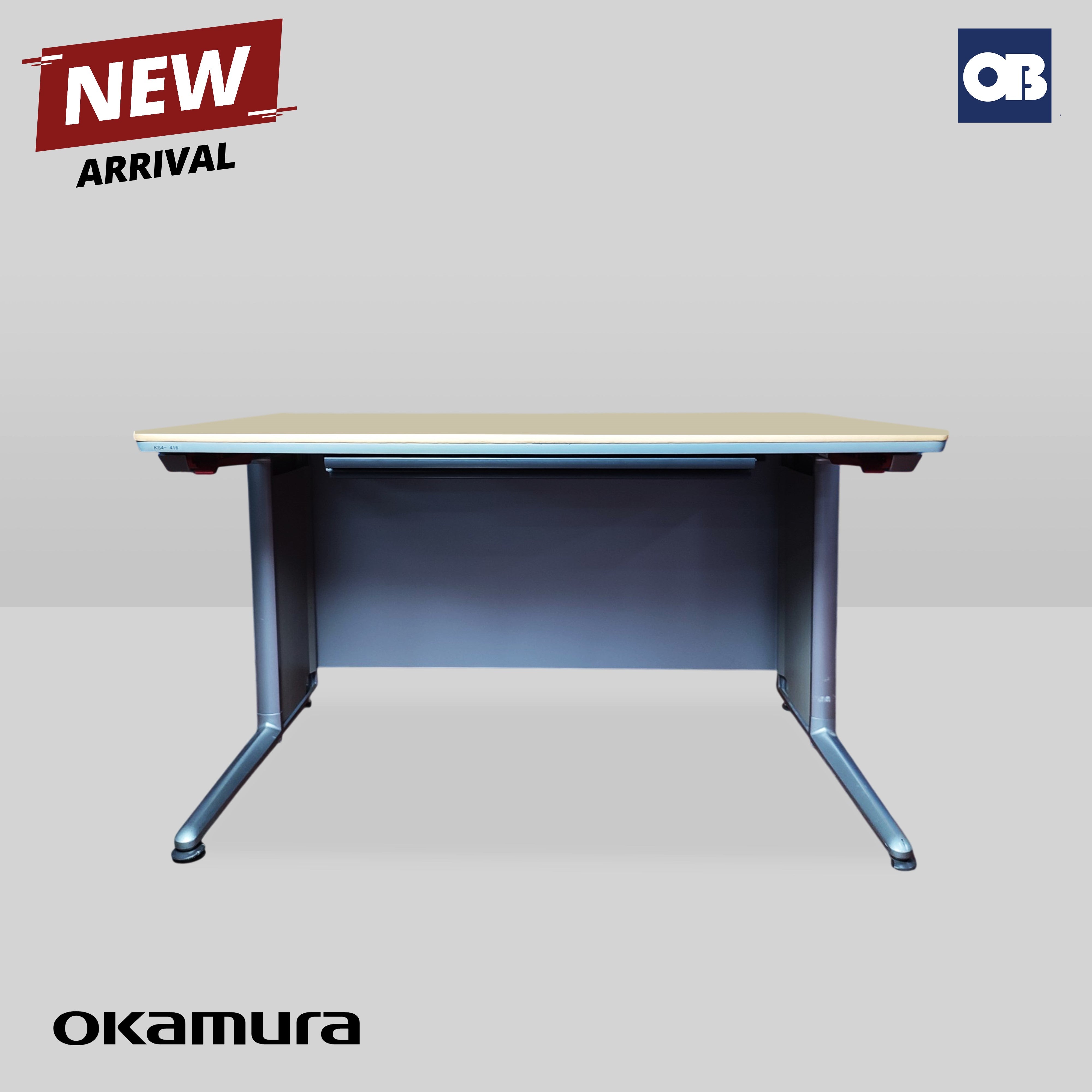 Okamura Flat Desk Table