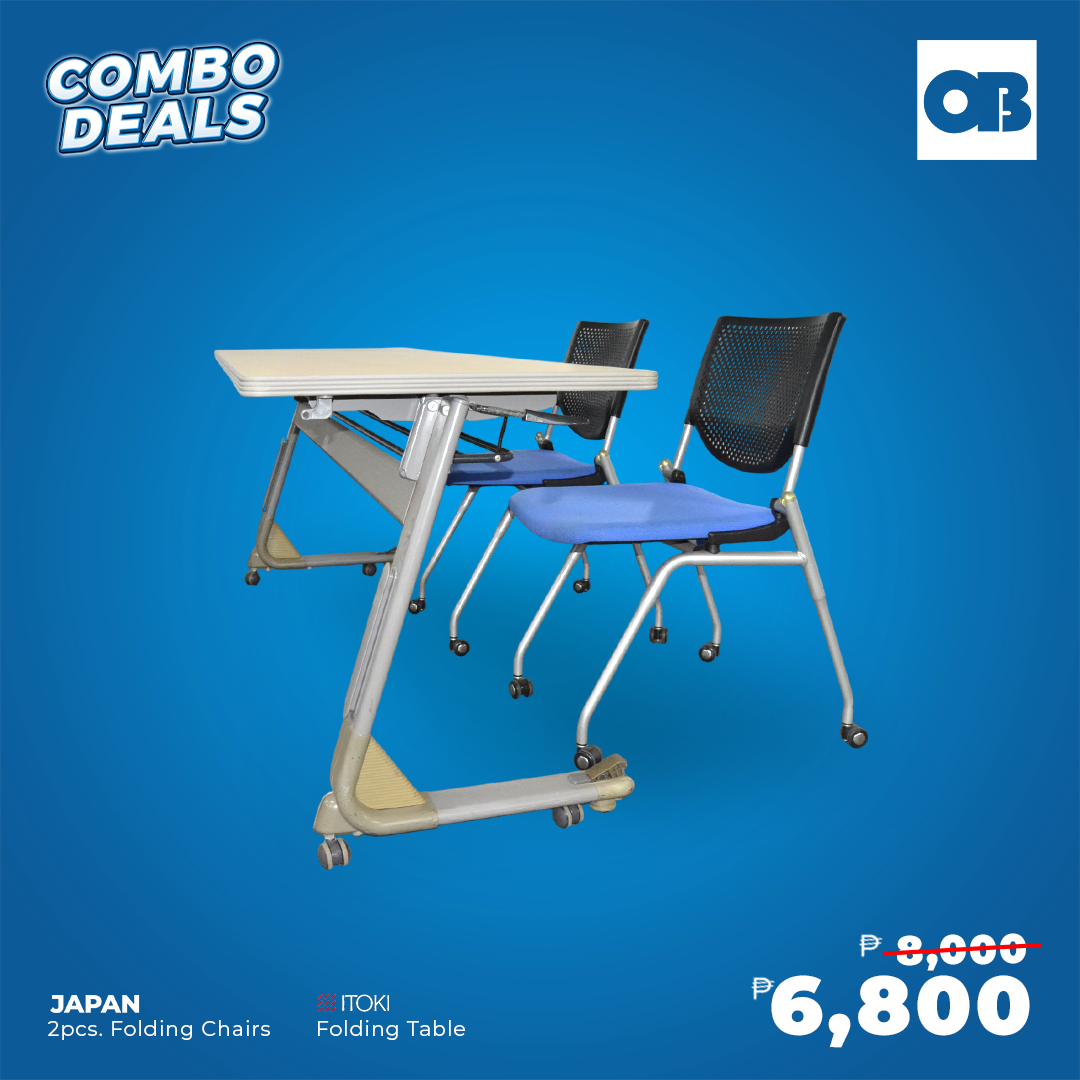 CD - Folding Table and Folding Chair Set