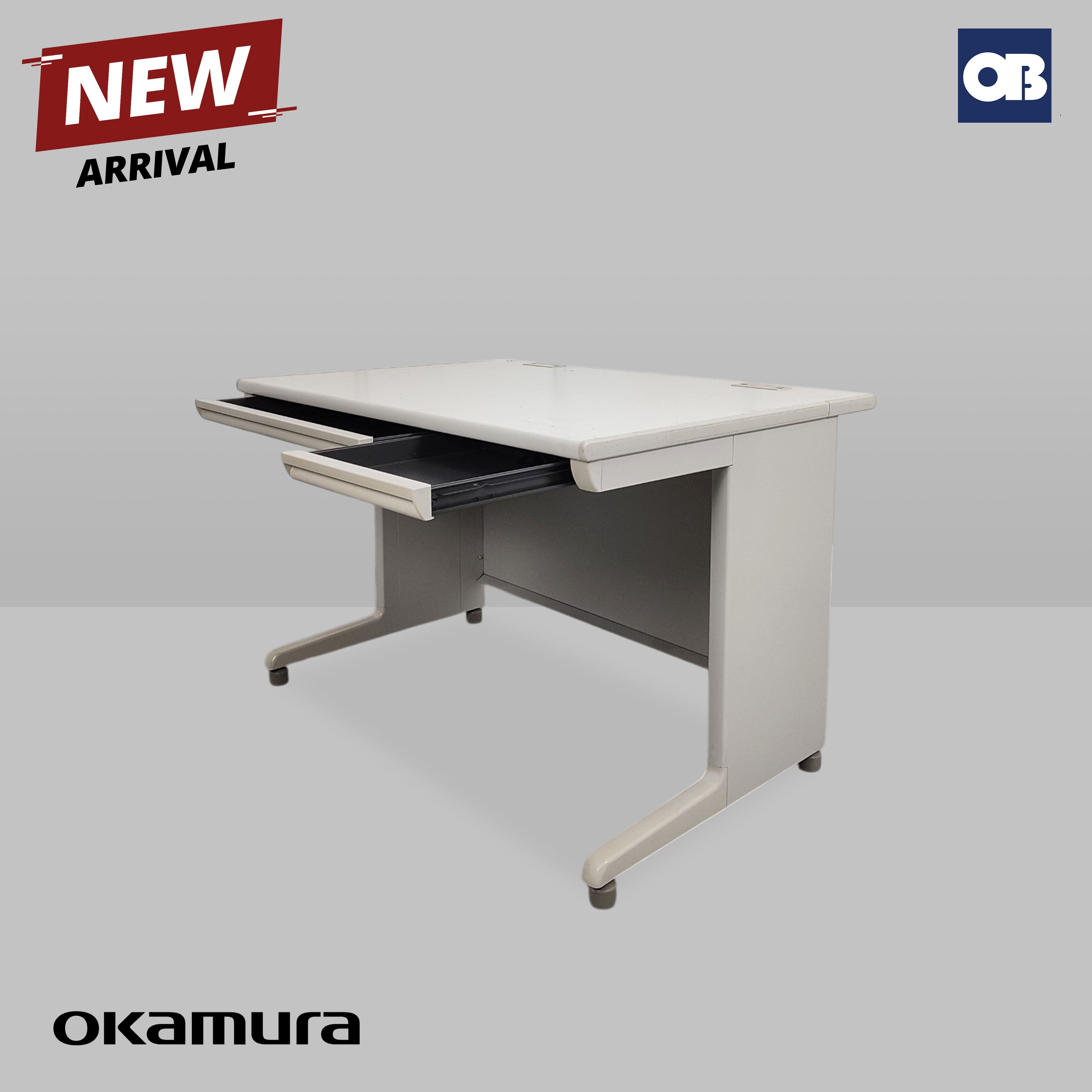 Okamura Flat Desk Table