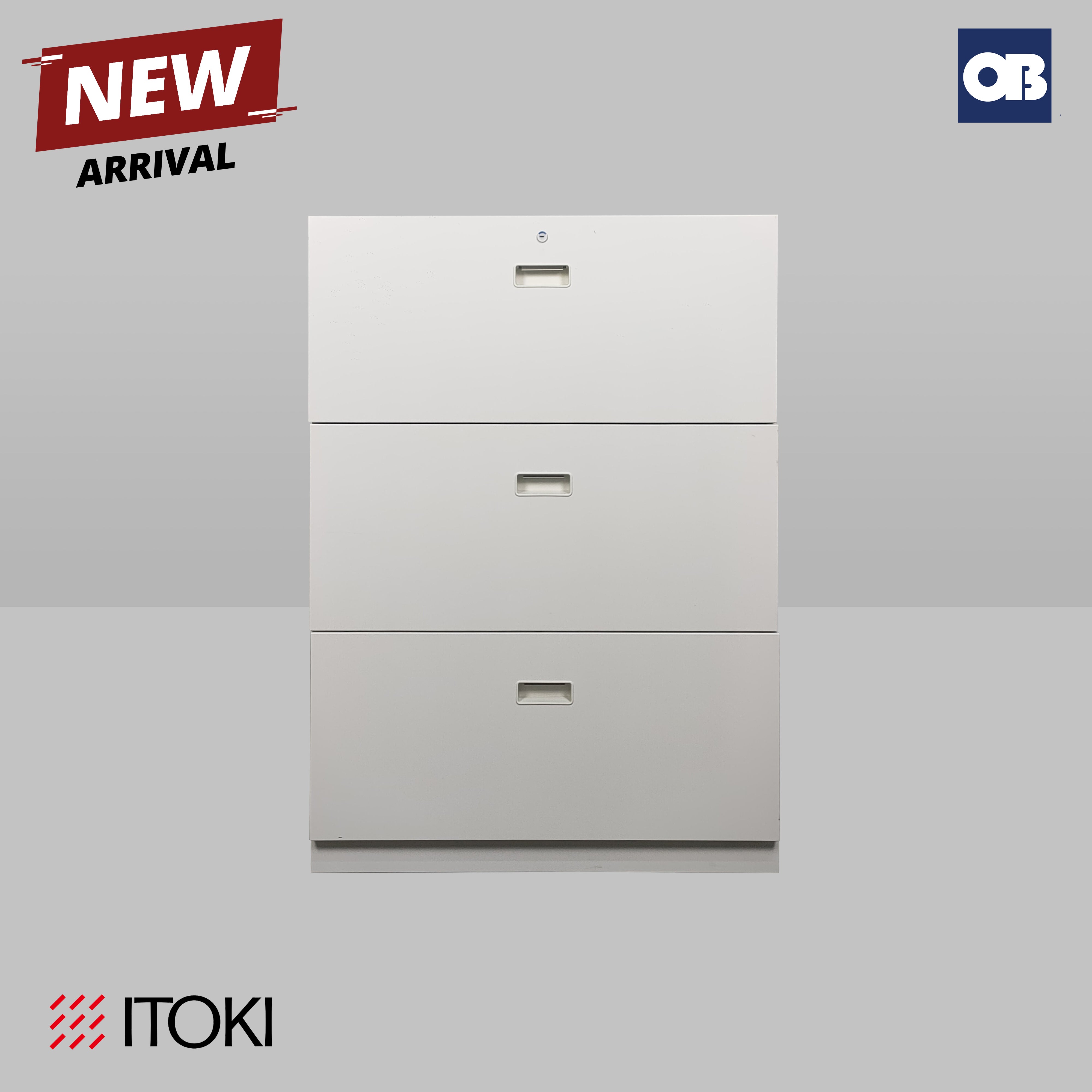 Itoki 3 Layer Lateral Cabinet