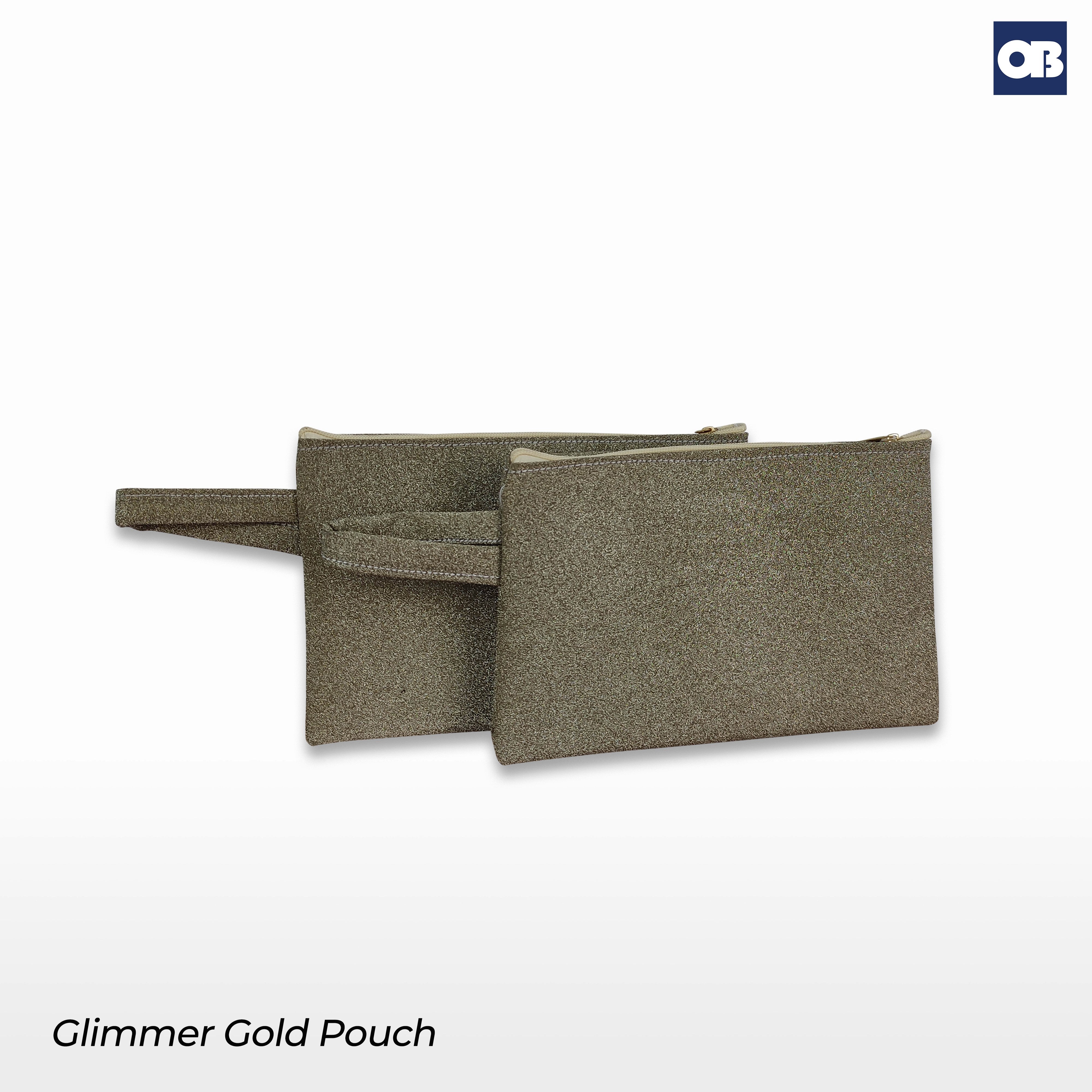 OB Glimmer Gold Pouch