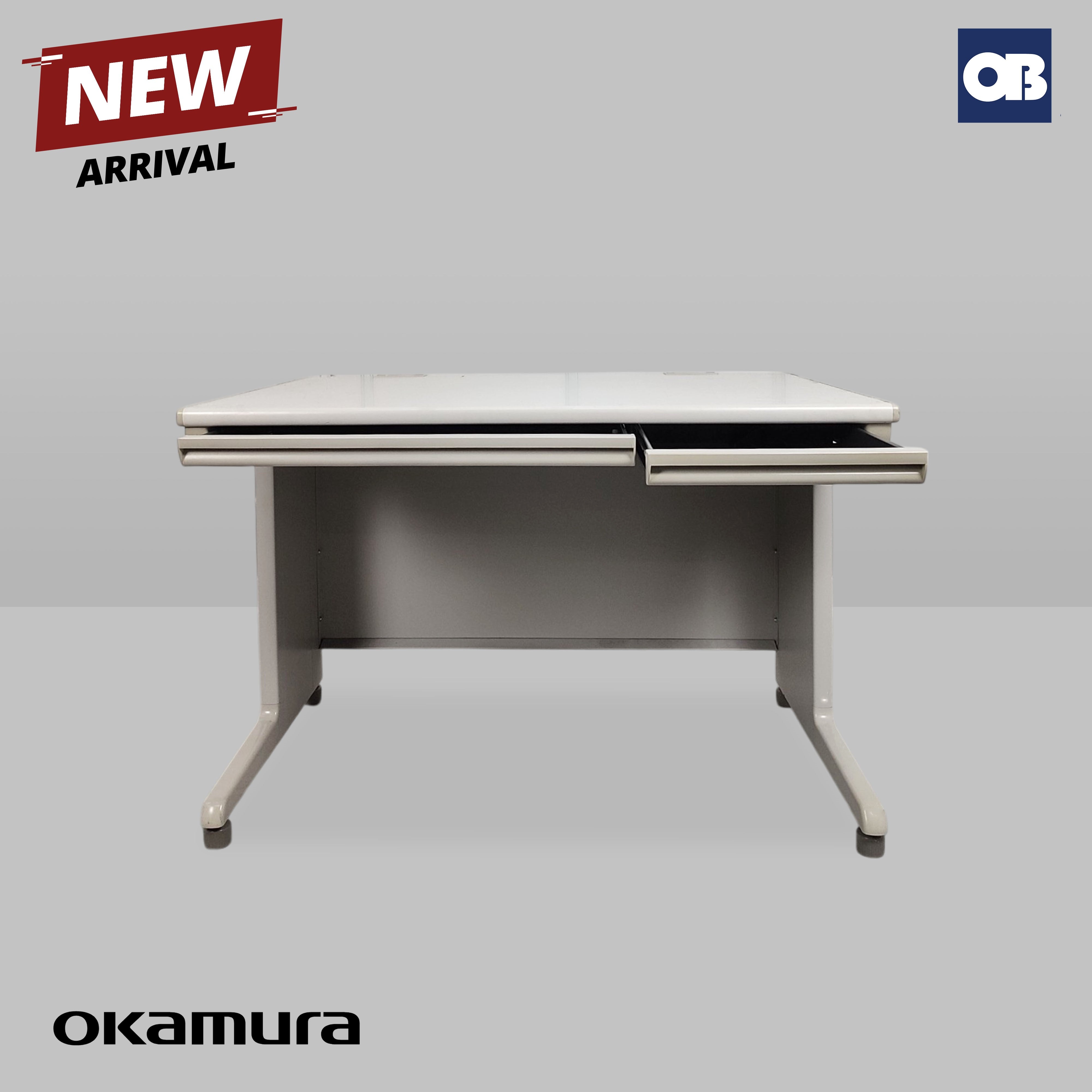 Okamura Flat Desk Table