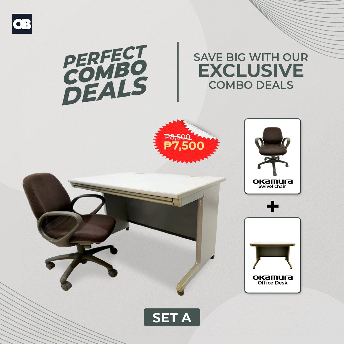 PCD - Office Furniture Set