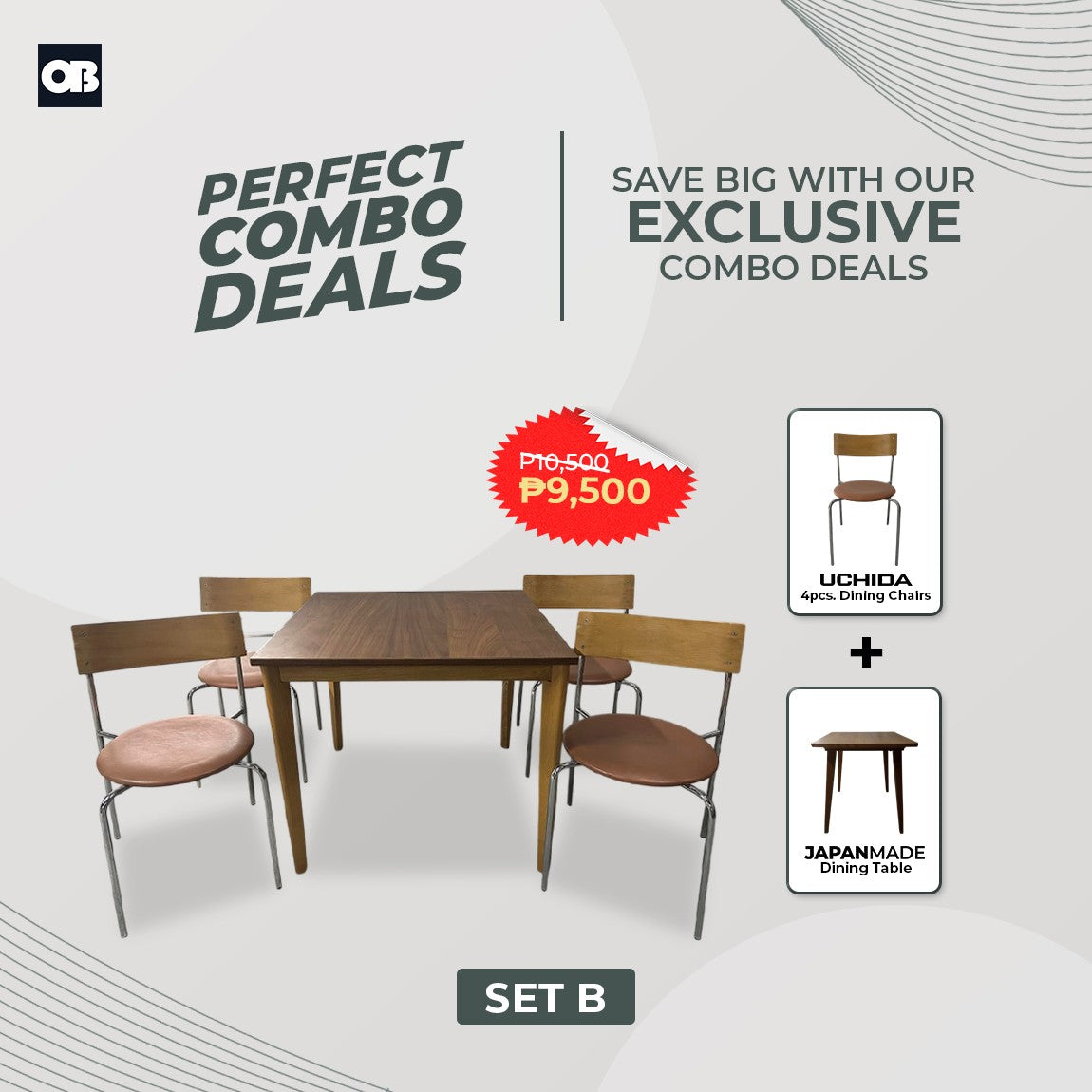 PCD - Dining Set