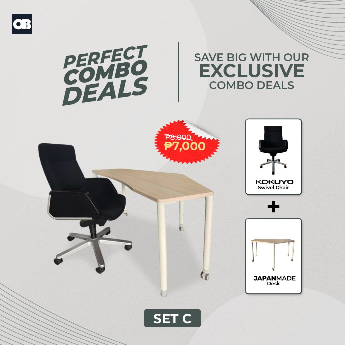 PCD - Office Furniture Set