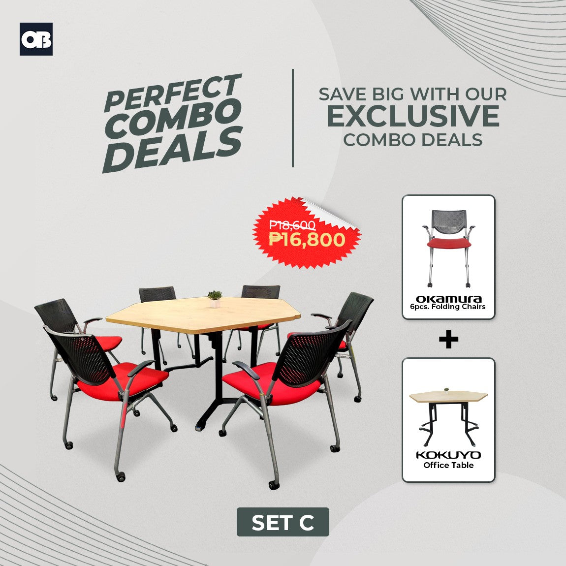 PCD - Office Furniture Set