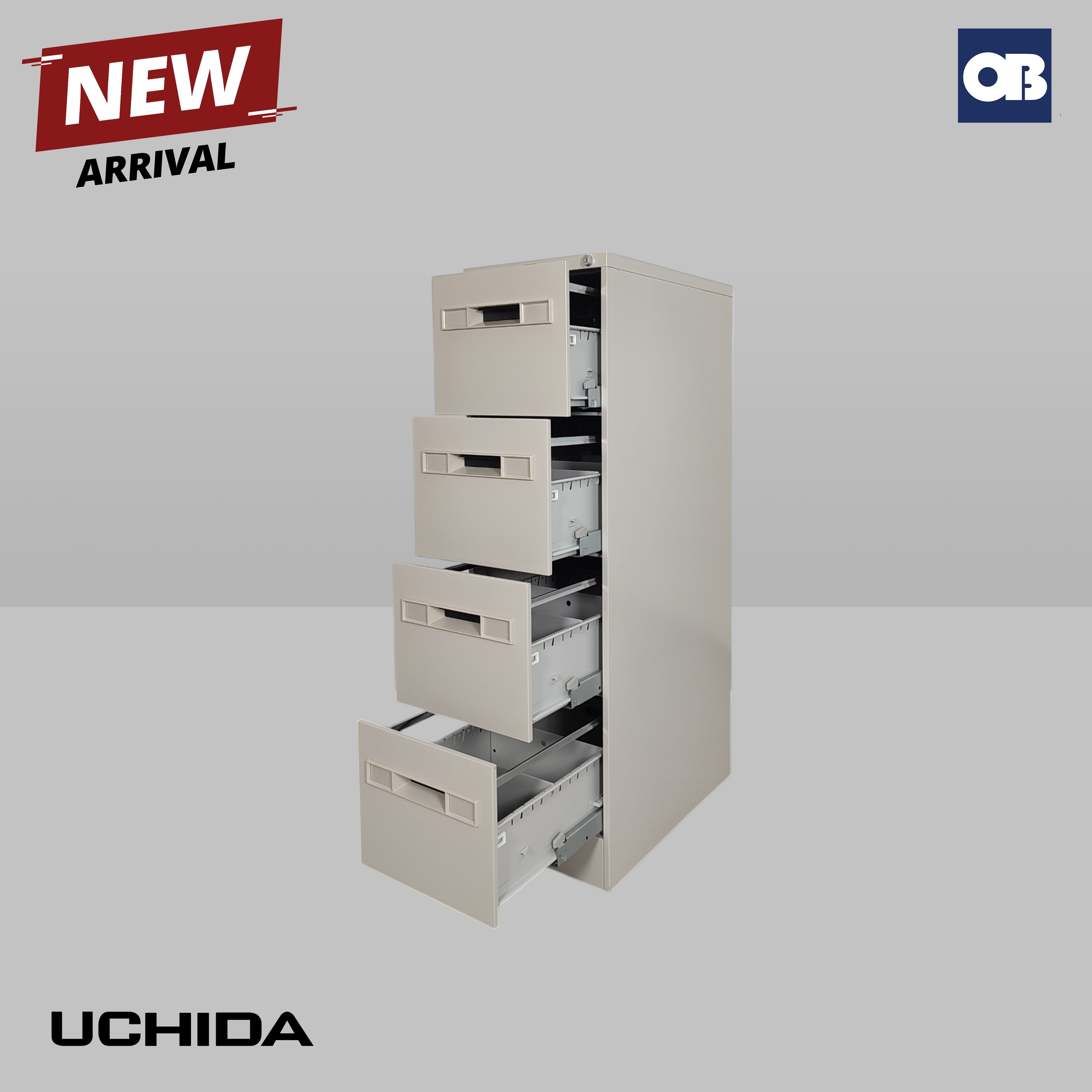 Uchida 4-D Vertical Cabinet