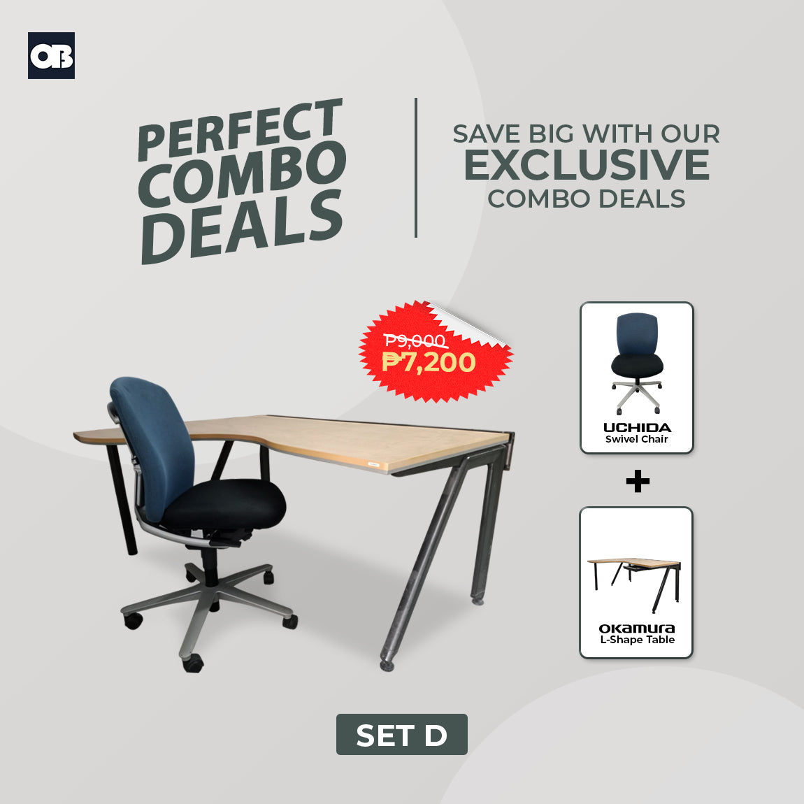 PCD - Office Furniture Set