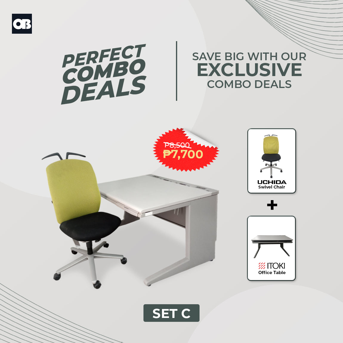 PCD - Office Furniture Set