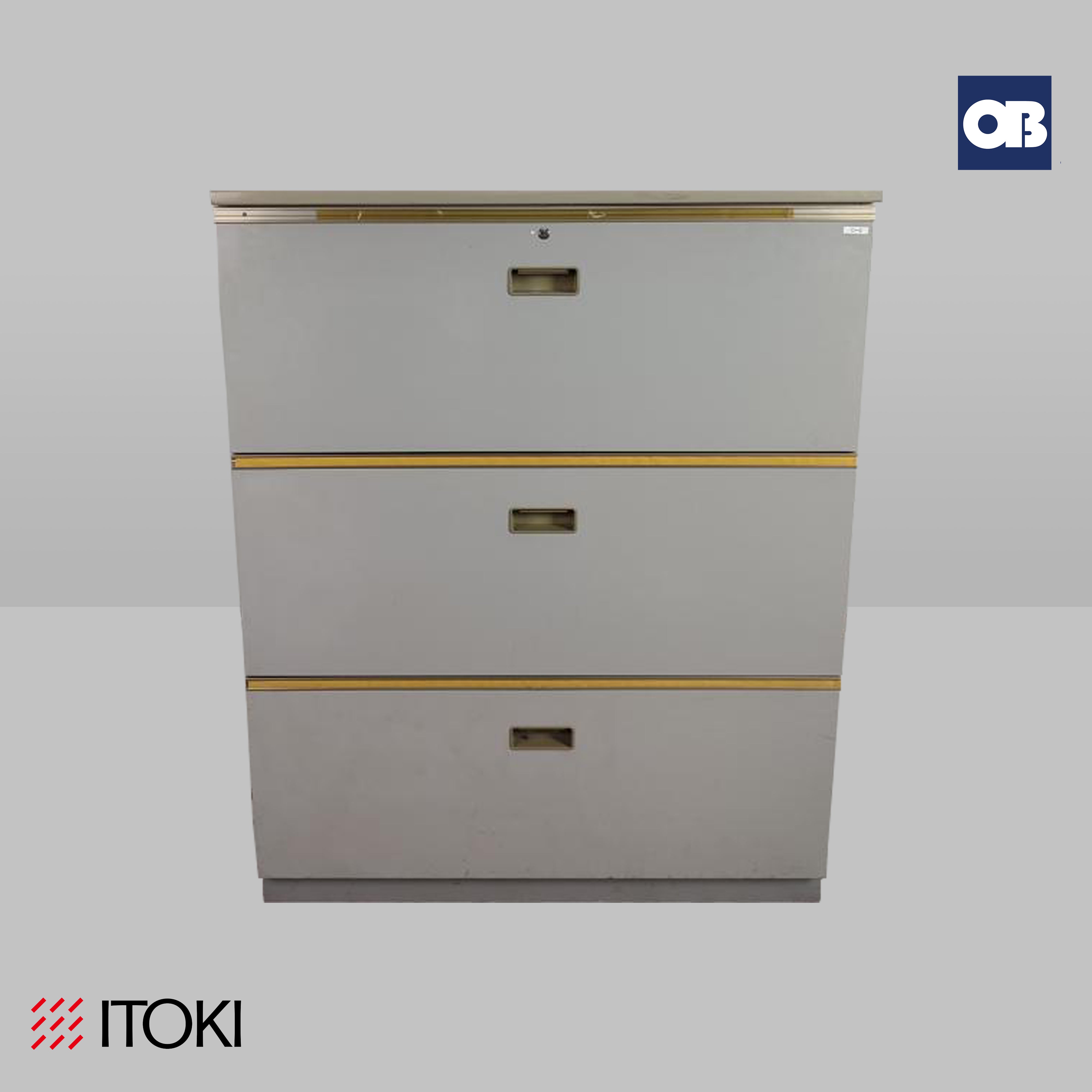 Itoki 3 Layer Lateral Cabinet