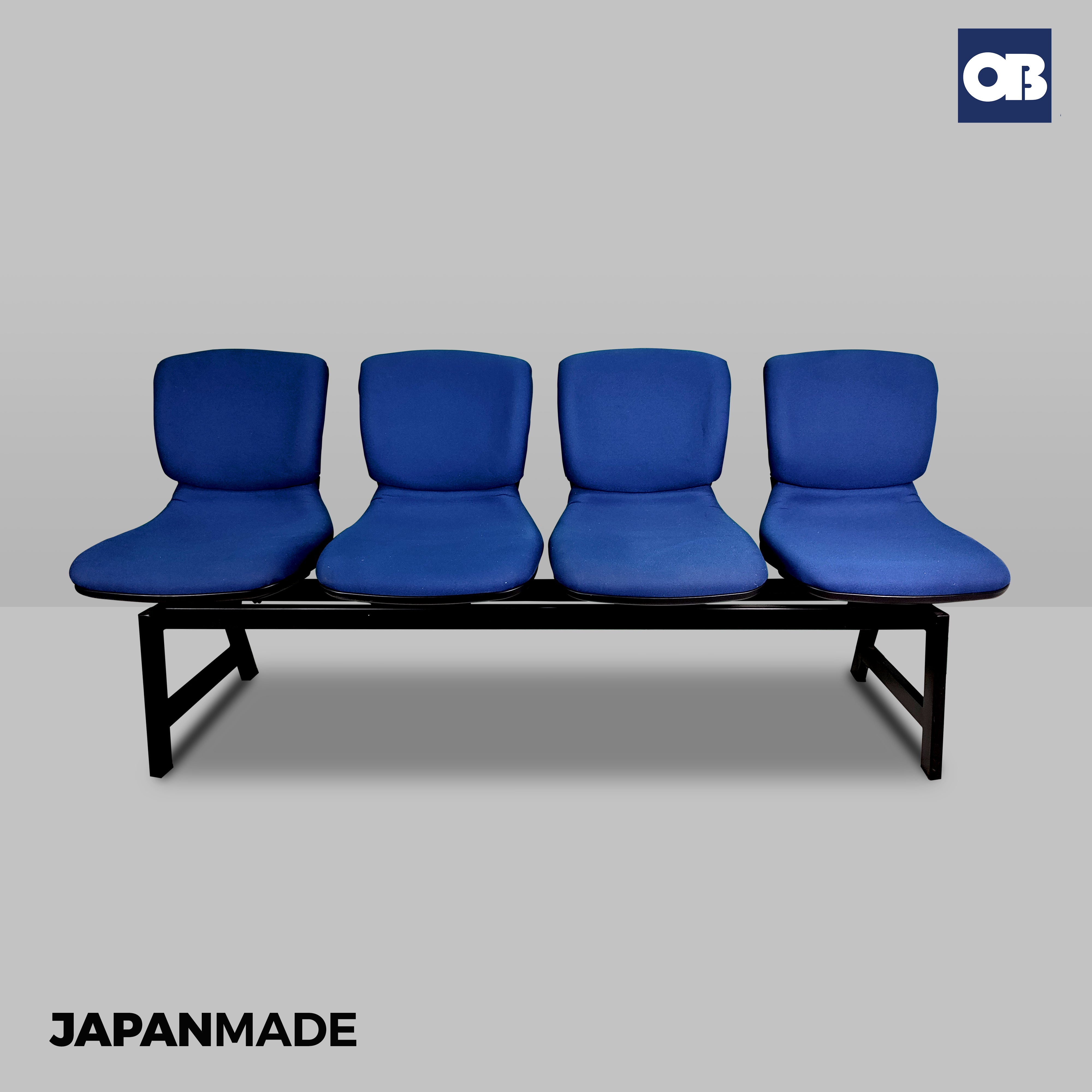 JAPANMADE 4-Seater Gang Chair