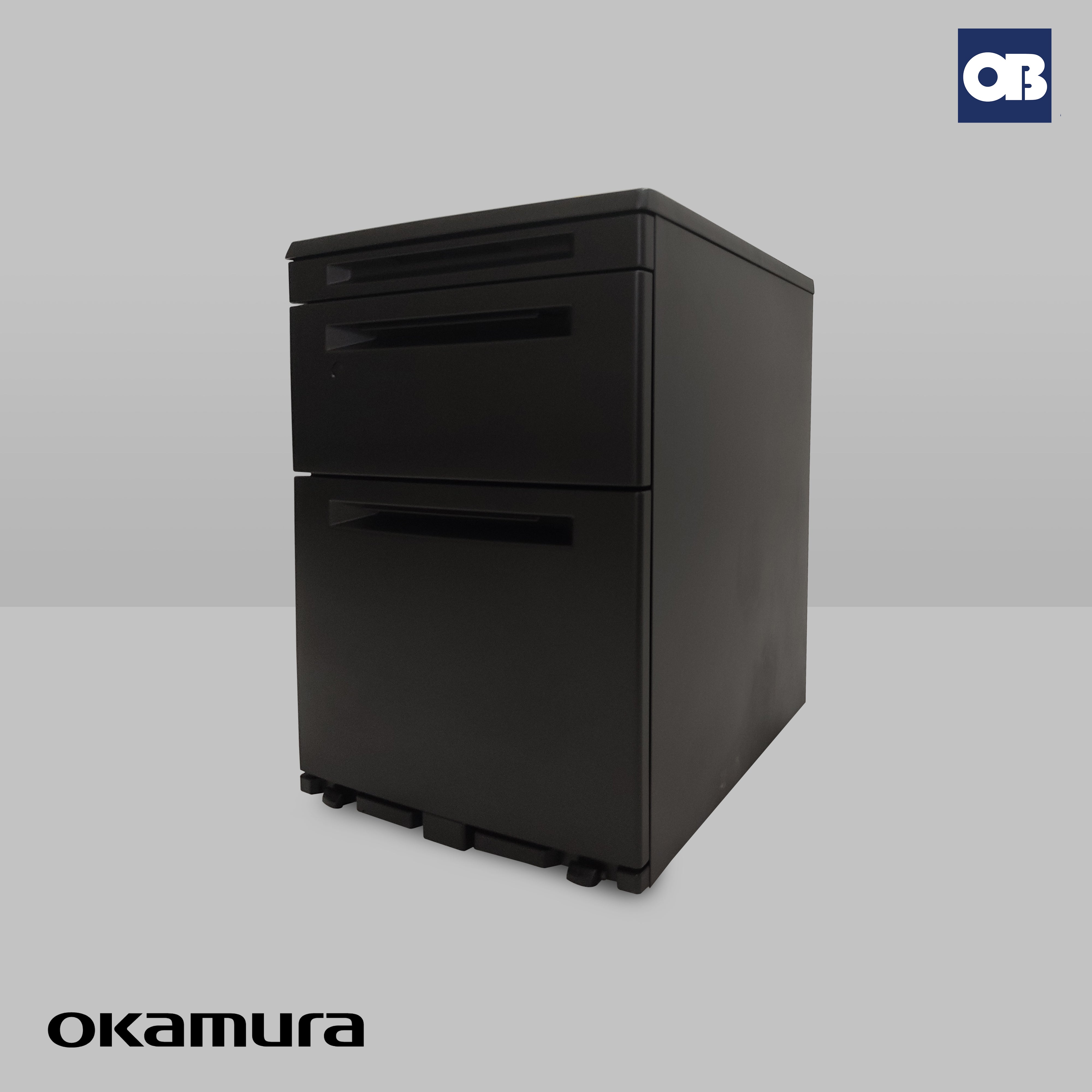 Okamura 3-tier Mobile Cabinet